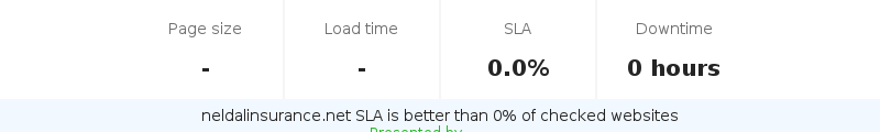 Uptime and updown monitoring for neldalinsurance.net